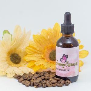 coffee hair and skin oil